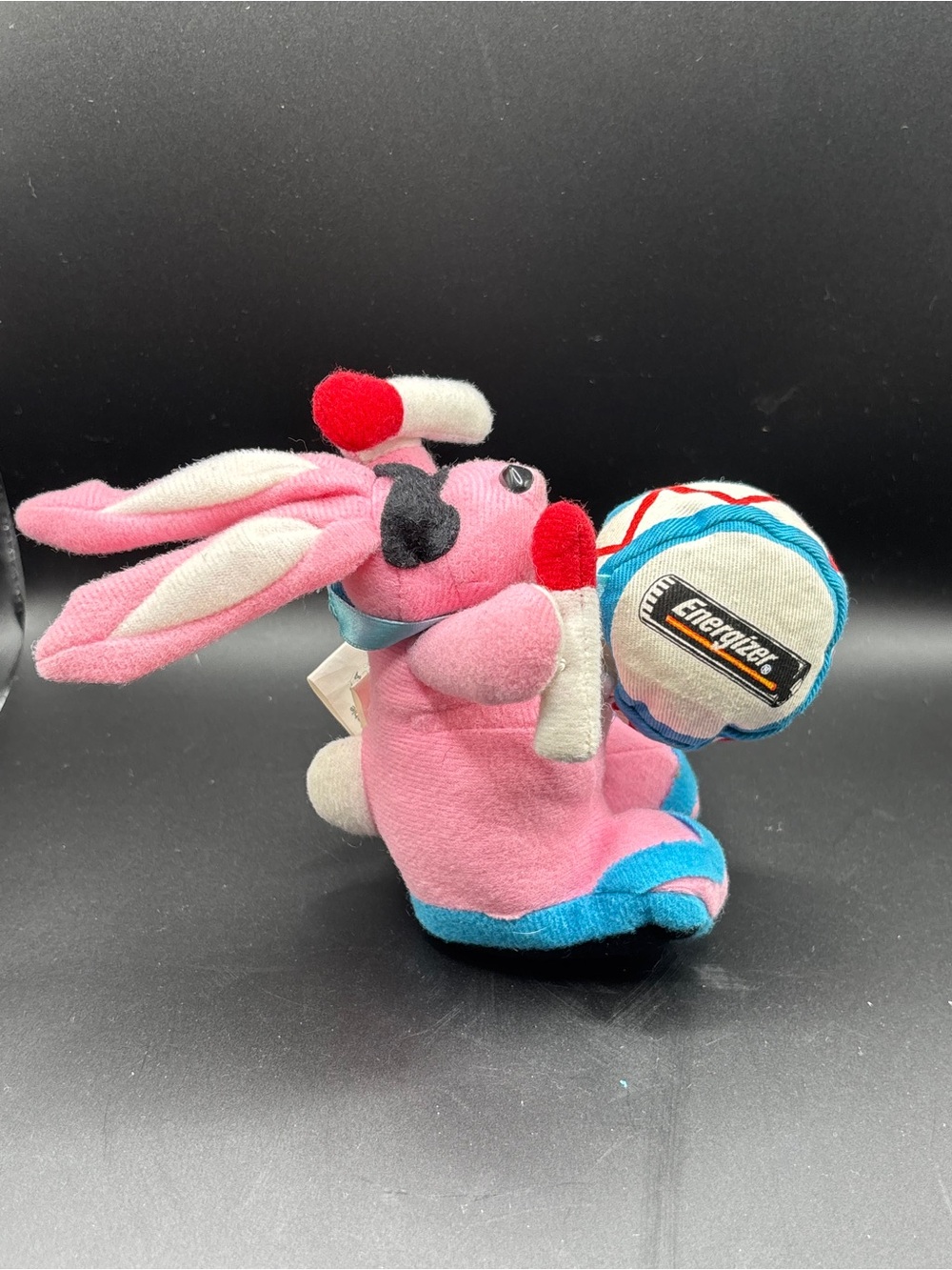Pink Bunny Plush with Energizer Ball